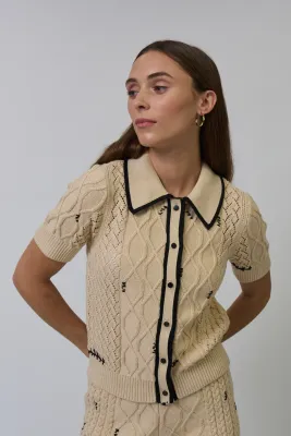 Jaden Short Sleeve Cardi
