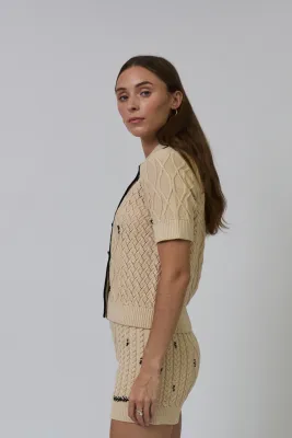 Jaden Short Sleeve Cardi