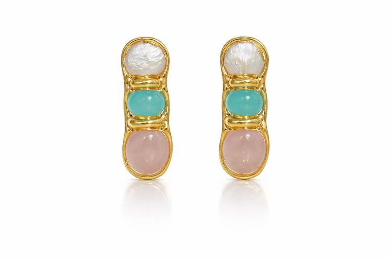 Easton Elle Pastel Pearl Earrings