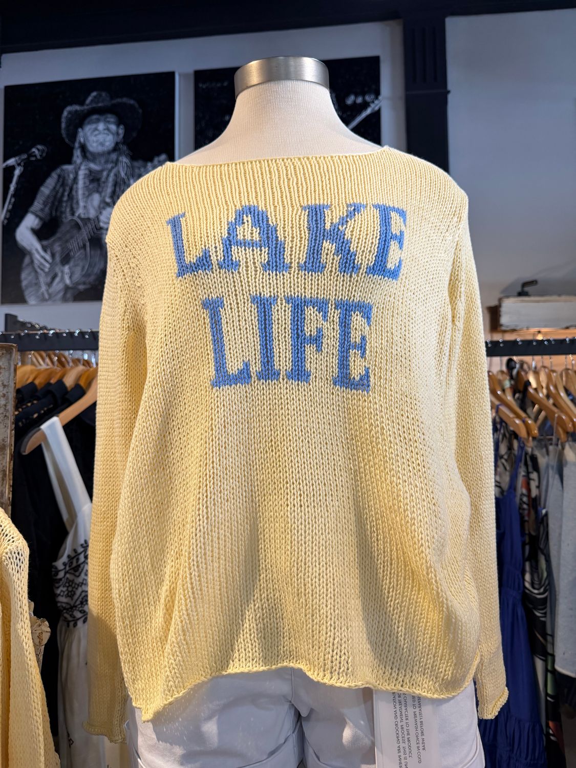 Lake Life Crew Cotton | Sunlight/Mykonos 