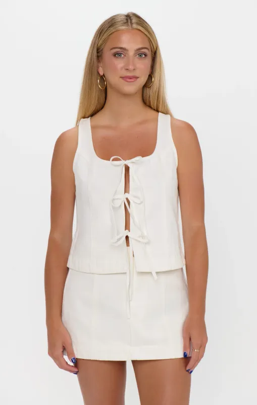 Lena Tie Tank 