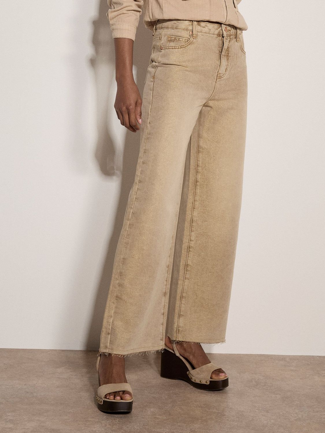 Rei Shimmer Wide Leg Jean