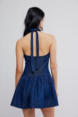 CLEAN BREAK DENIM MINI / NIGHT WASH