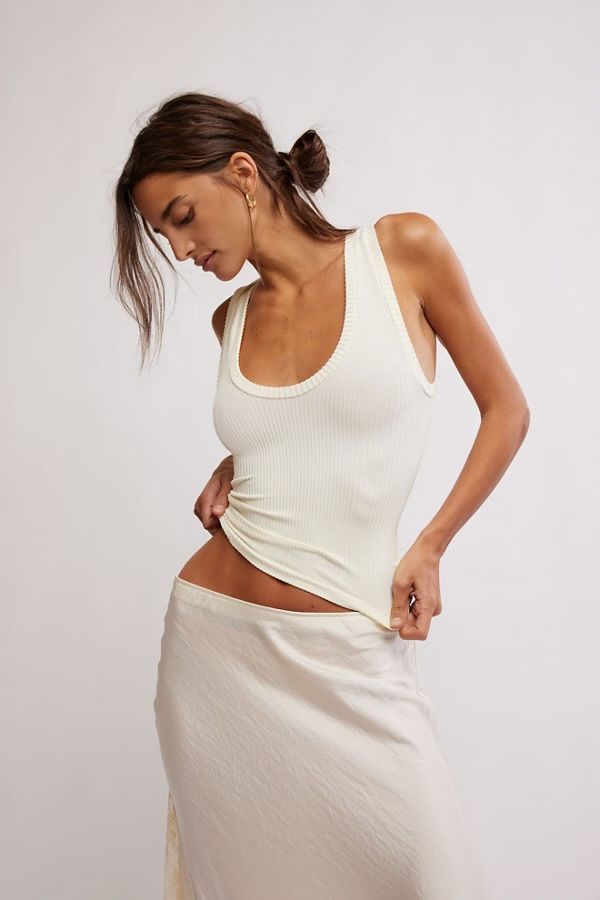 CLEAN SLATE SMLS TANK / ECRU