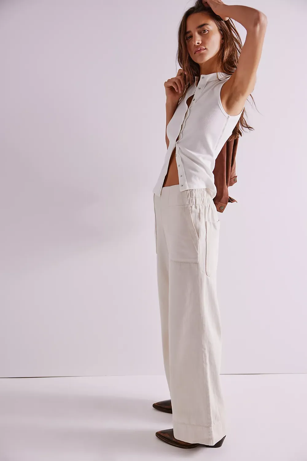 BREEZY DENIM PULL ON / BRIGHT LIGHTS