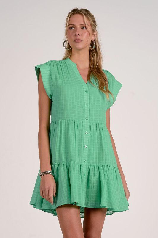Mint Cap Sleeve Mini