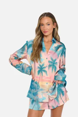 Early Riser PJ Set Sunset Cove