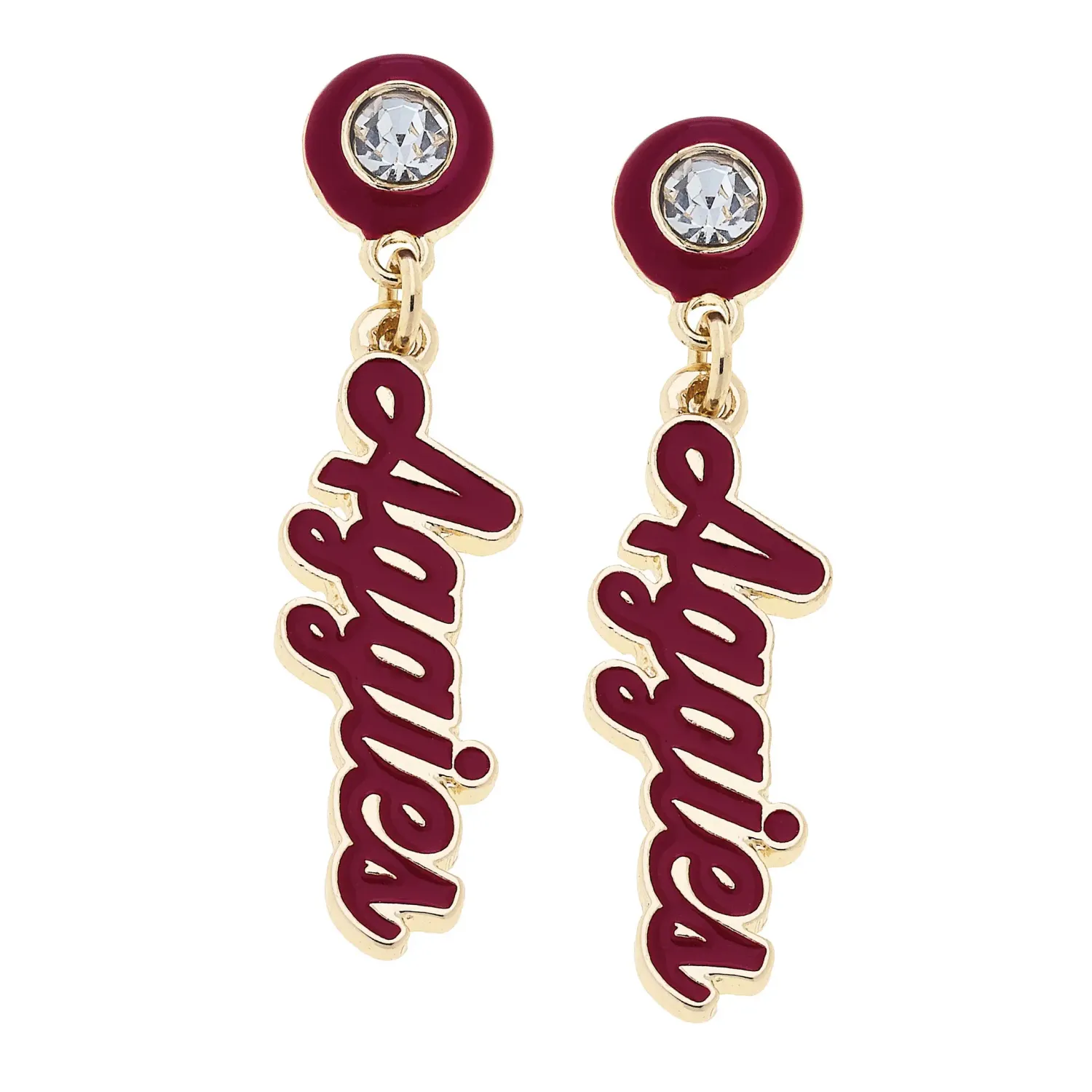 Texas A&amp;M Aggies Autograph Earrings