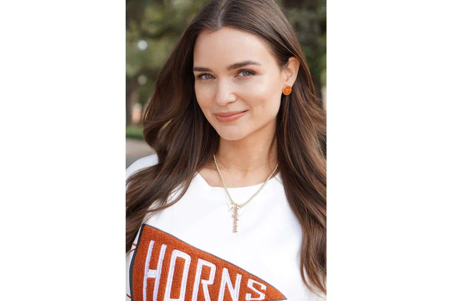 Texas Longhorns Logo Earrings