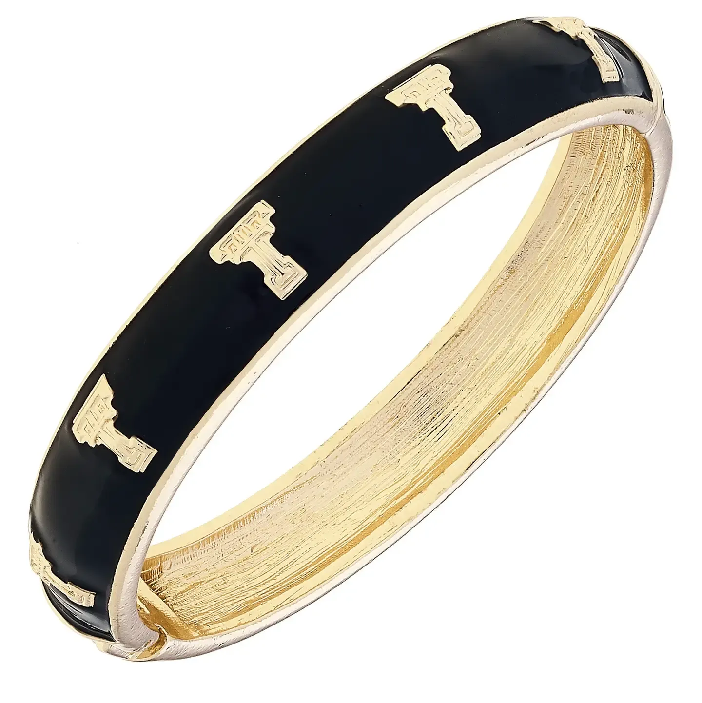 Texas Tech Logo Hinge Bangle