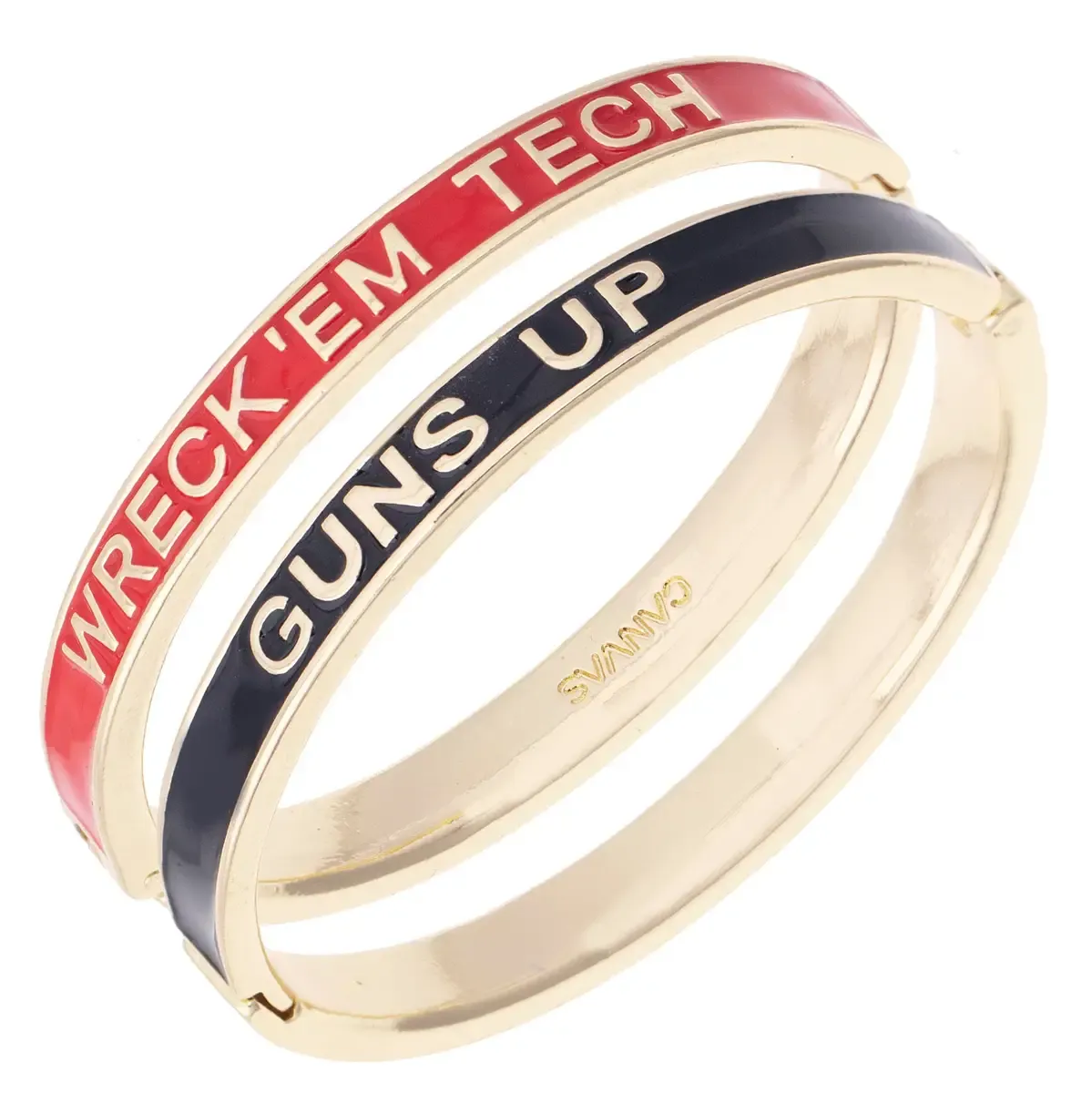 Texas Tech Skinny Hinge Bangle