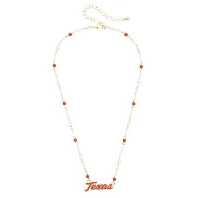 Texas Longhorns Logo Necklace