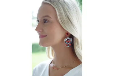 Texas Tech Raider Earrings