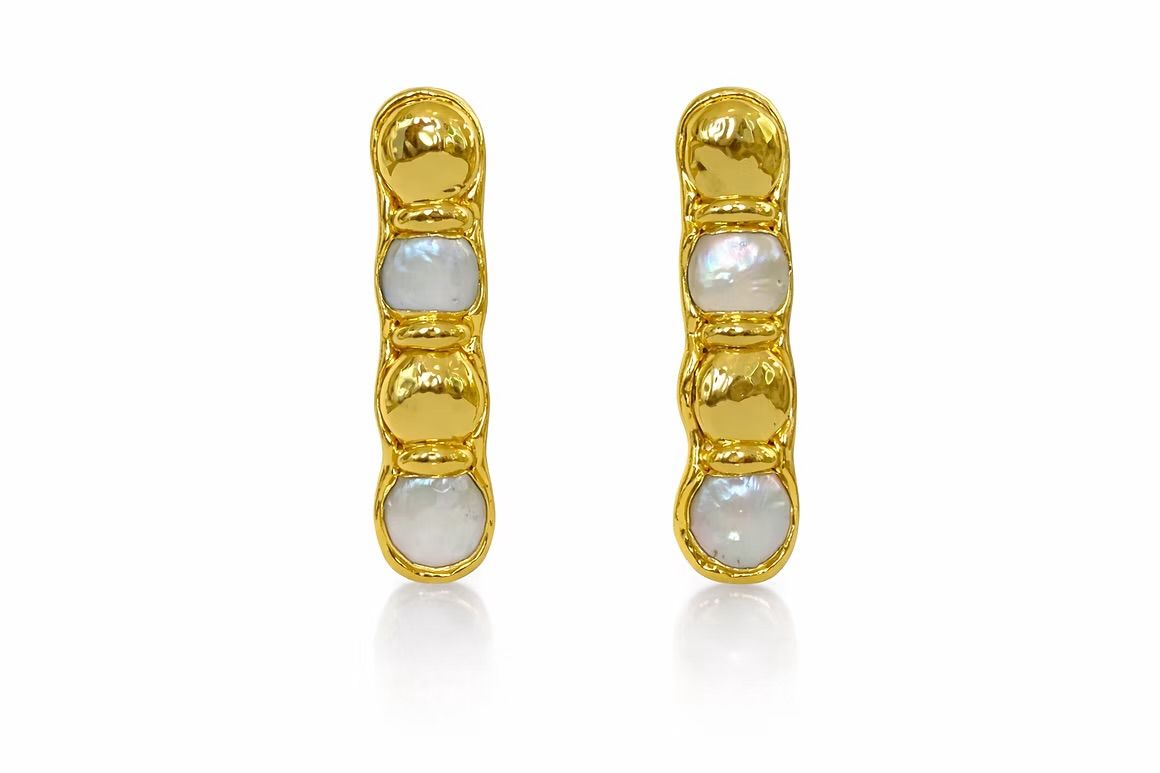 Easton Elle Ophelia Gold &amp; Pearl Earrings