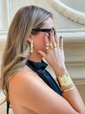 Easton Elle Ophelia Gold &amp; Pearl Earrings