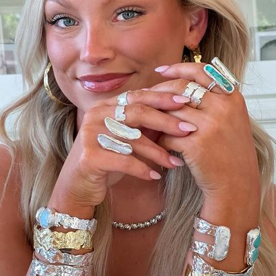 Easton Elle Plated Ring- Silver