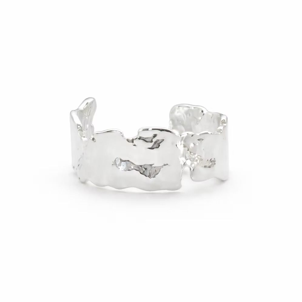 Easton Elle Plated Ring- Silver
