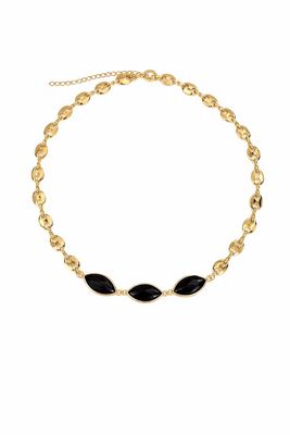 Easton Elle Diamond Stone Necklace 