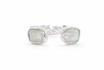 Easton Elle Mist Cuff Medium Silver Pearl 