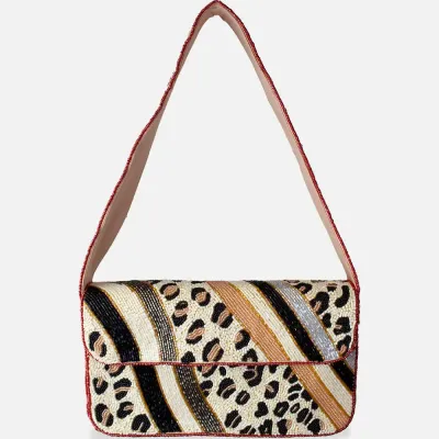 Animal Print Shoulder Bag