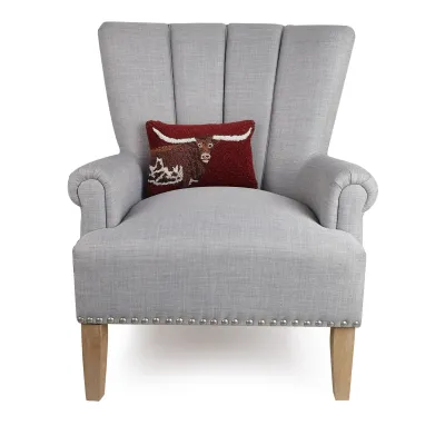 Small Longhorn Hook Pillow