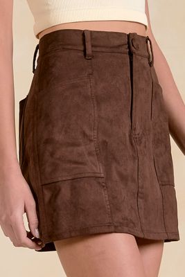 Chocolate Mini Skirt 