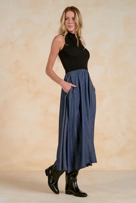 Navy Combo Midi 