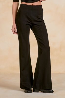 Black Flair Pants