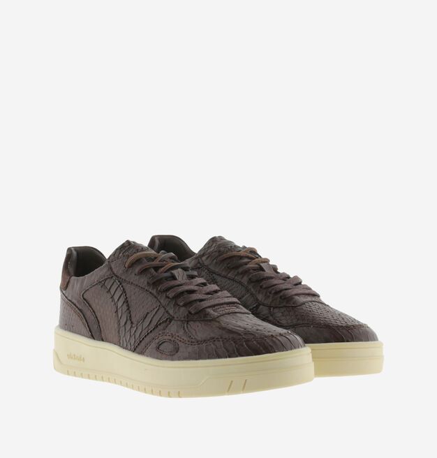 VICTORIA SEUL SNAKE EFFECT SNEAKERS