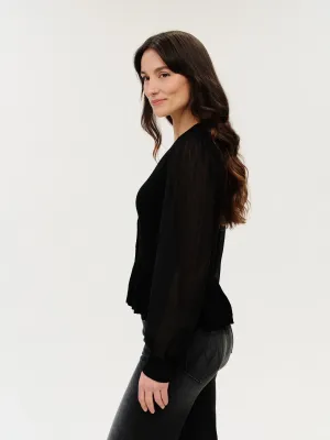 Alexandra Peplum Top