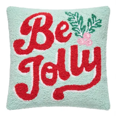 Be Jolly Hook Pillow