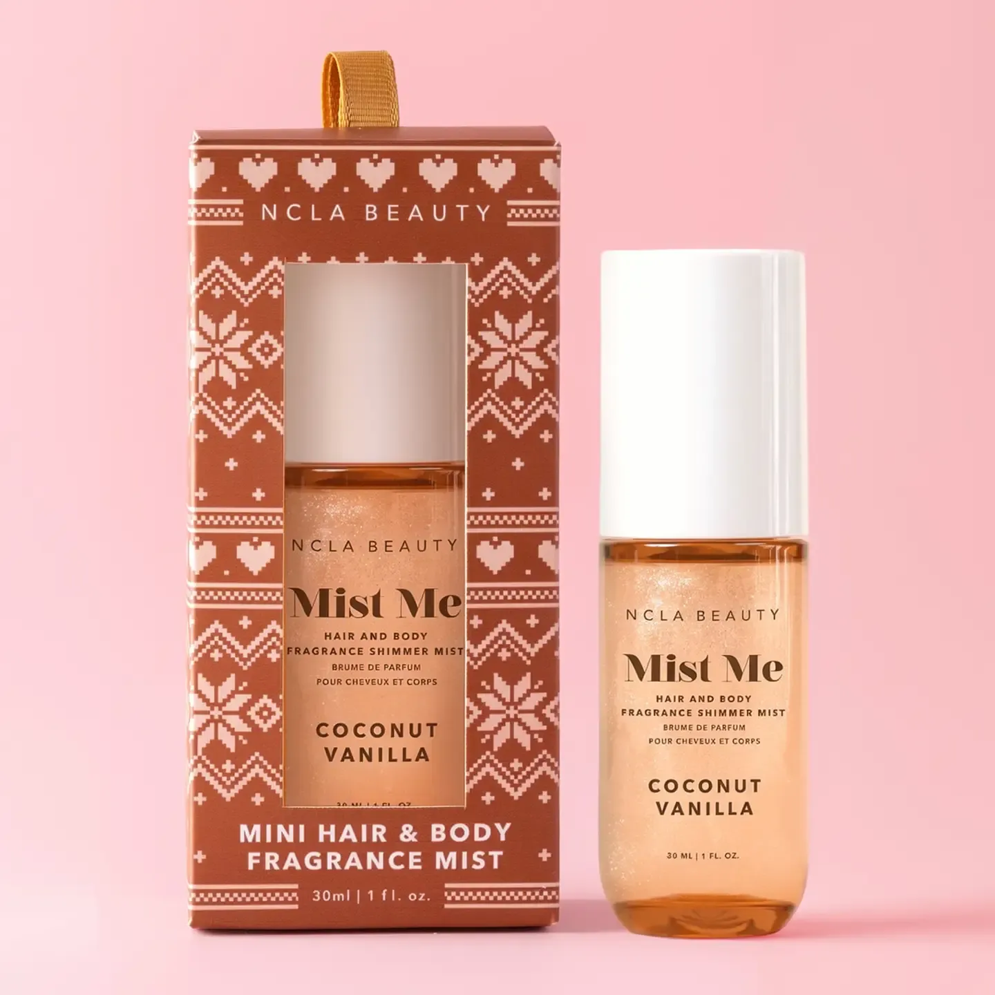 Mini Mist Me Coconut Vanilla Hair &amp; Body Shimmer Mist