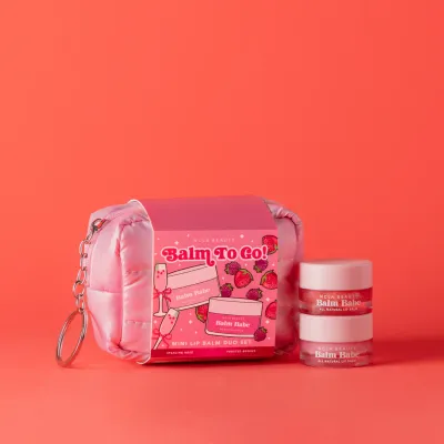 Mini Balms To Go! Keychain Set - Sparkling Rose/Berries
