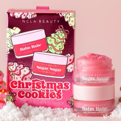 Ornament Mini - Christmas Cookies Lip Scrub + Balm Set