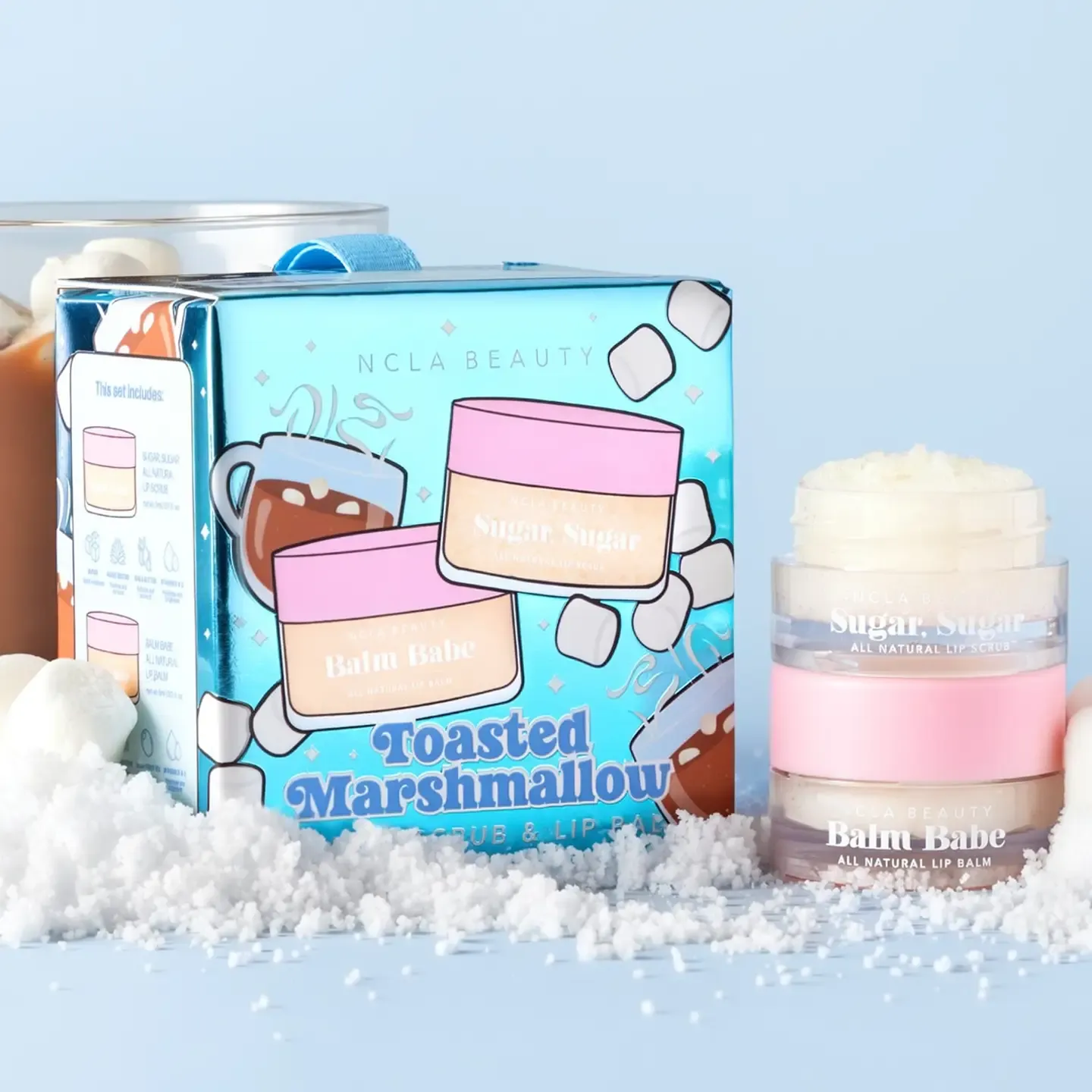 Ornament Mini - Toasted Marshmallow Lip Scrub + Balm Set