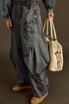 ONSET PARACHUTE PANT / STEEL