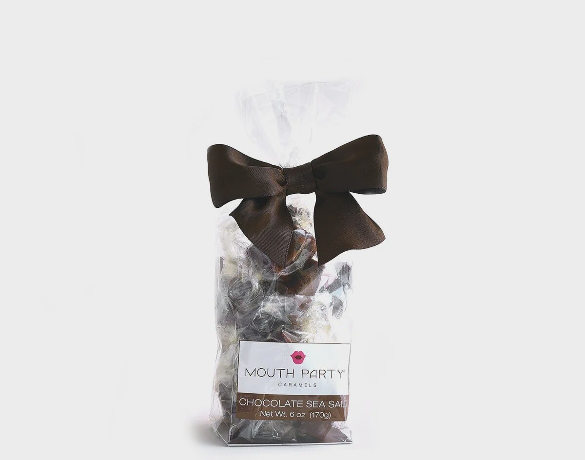 Mouth Party Chocolate Sea Salt Caramels 6 oz