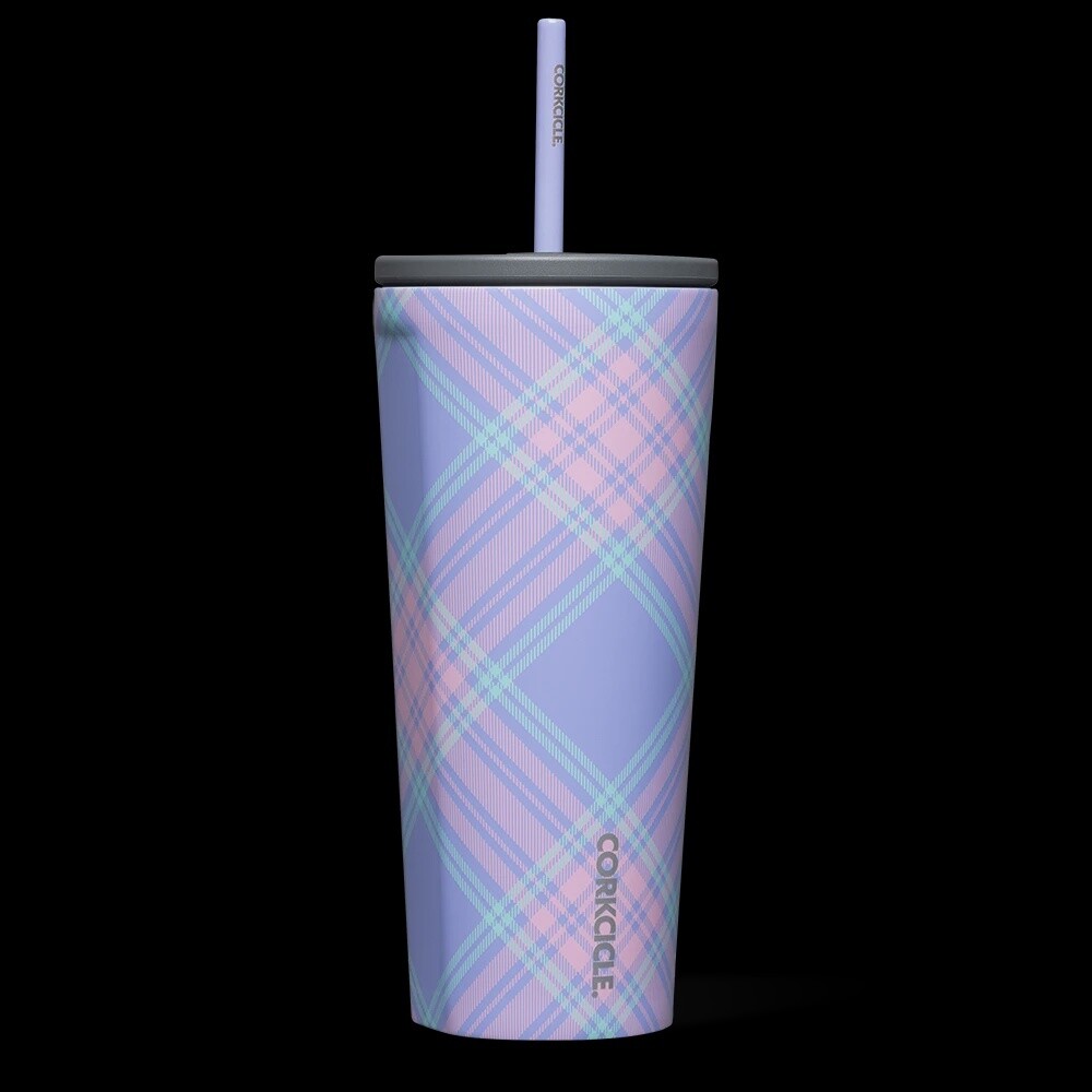 Cold Cup - 24oz Springtime Plaid