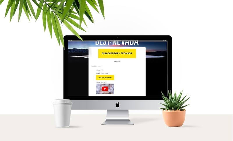 Voting Ballot Buttons