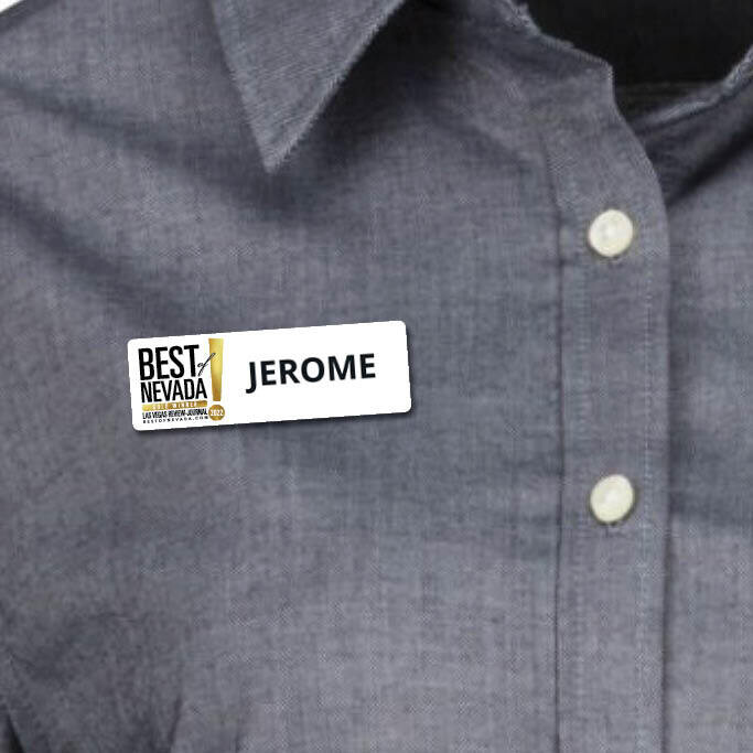 Custom Magnetic Name Tags