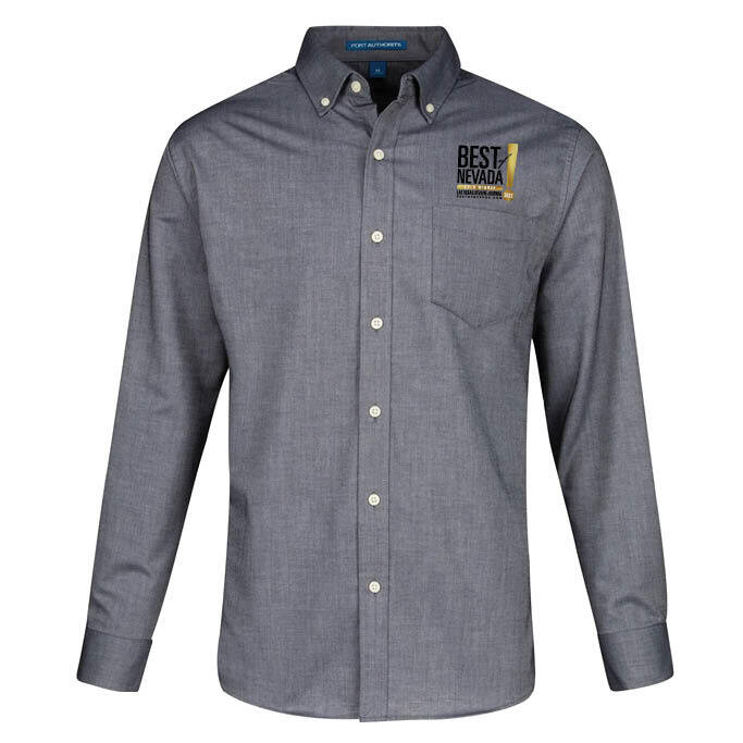 Men's Long Sleeve Oxford Shirt