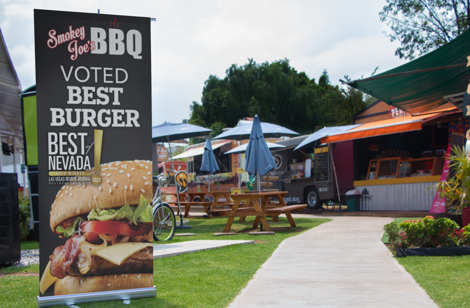 Custom Design Retractable Banner