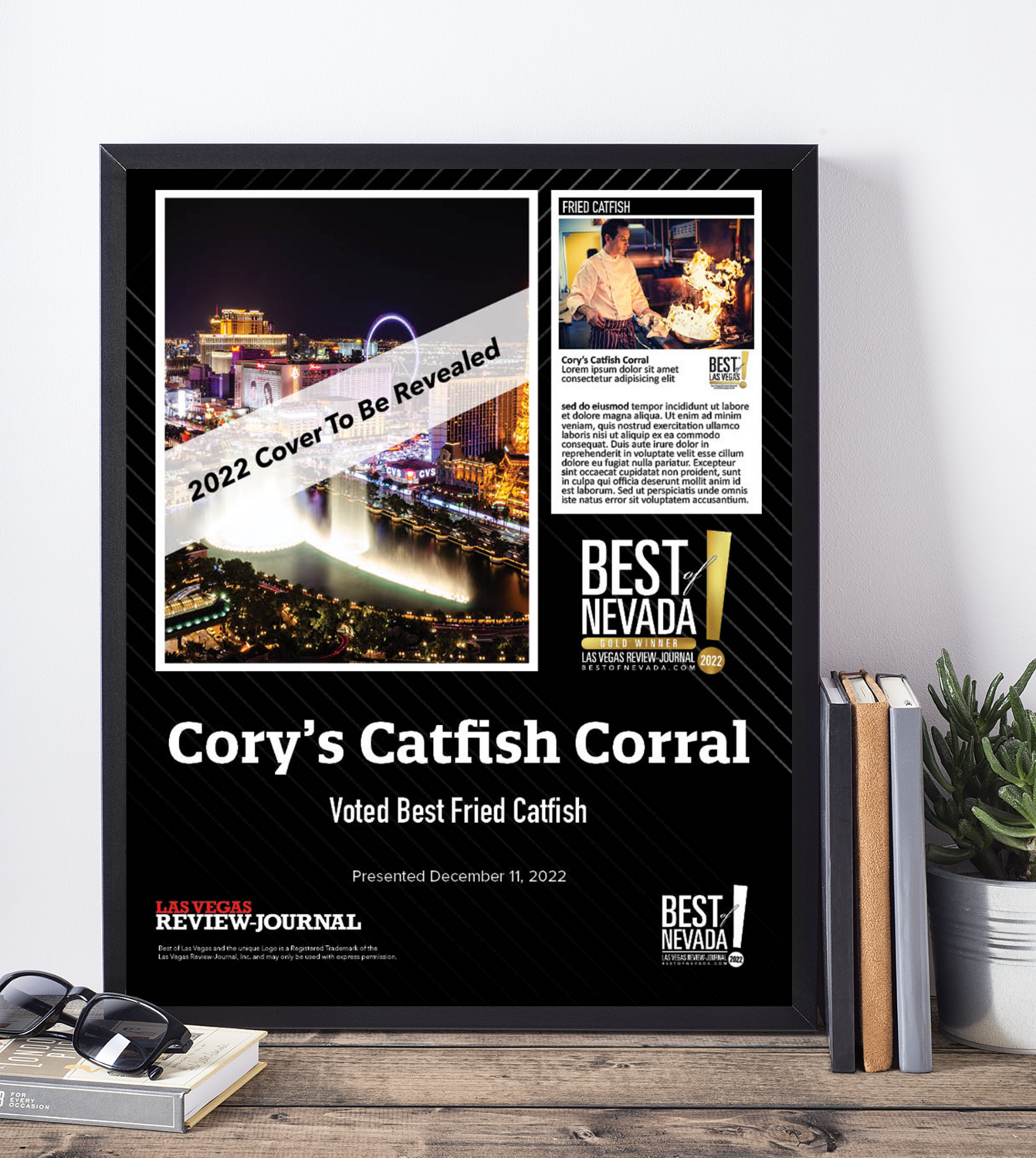 Winner's Cover Premium Plaque