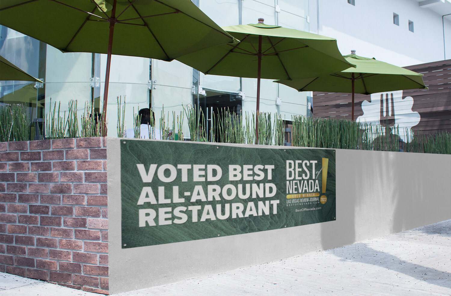 Winner's Horizontal Banner