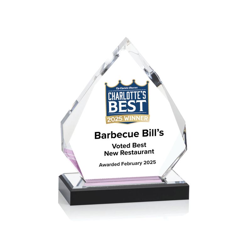 Acrylic Winner's Award - Diamond