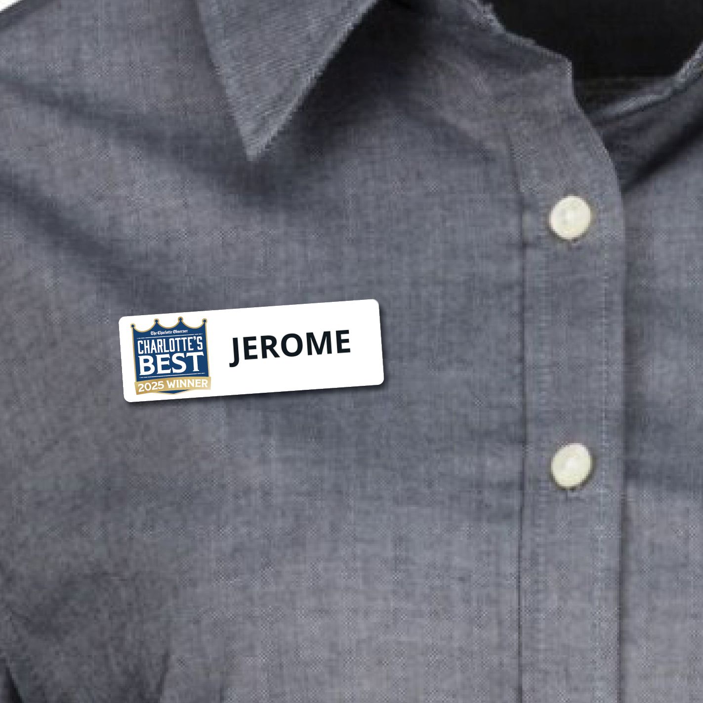 Custom Magnetic Name Tags