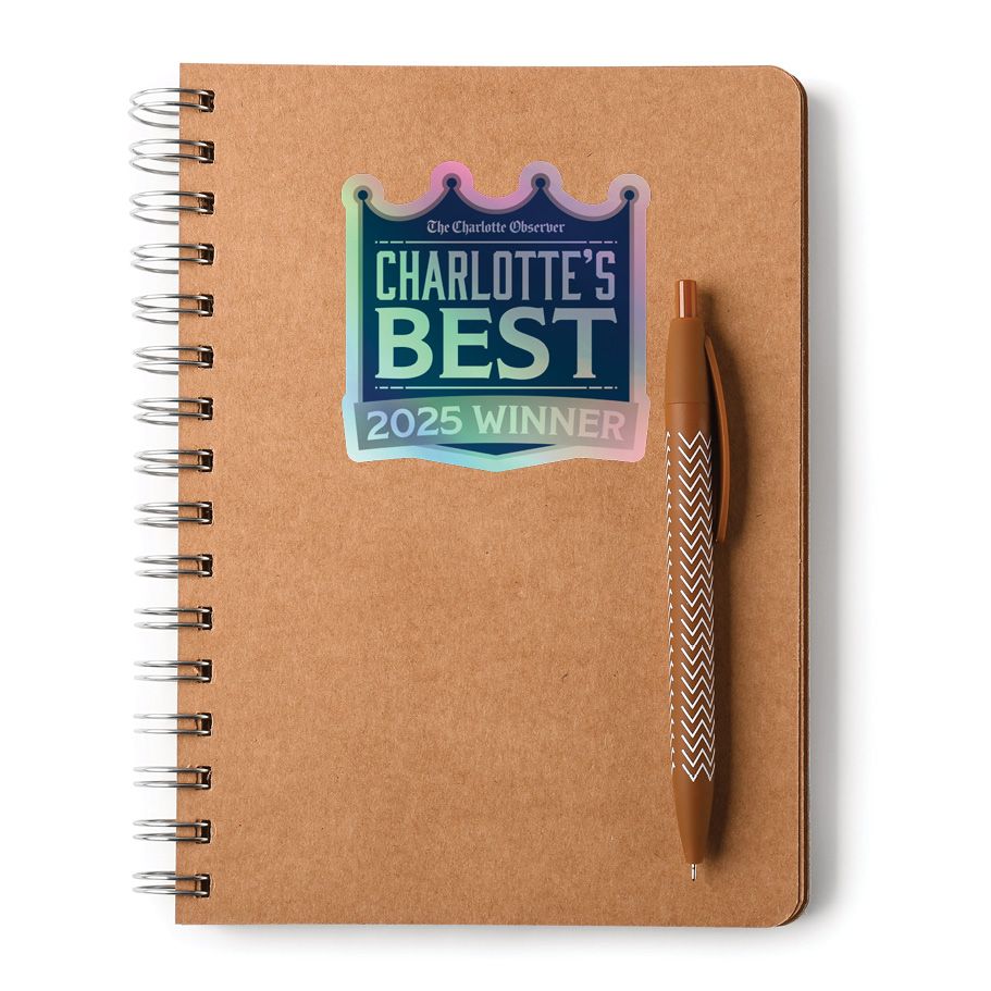 Kiss-Cut Holographic Logo Stickers