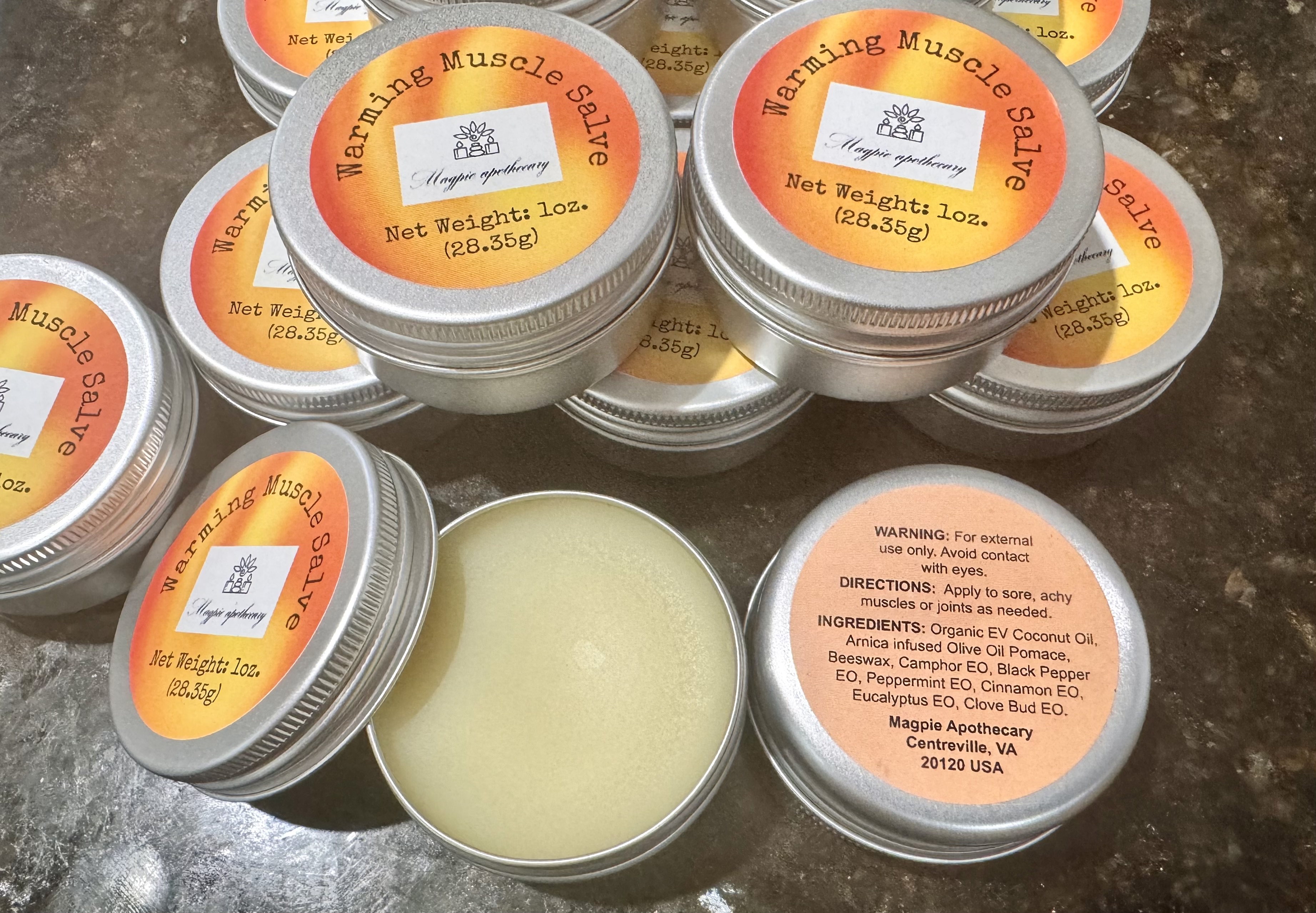 Warming Muscle Salve