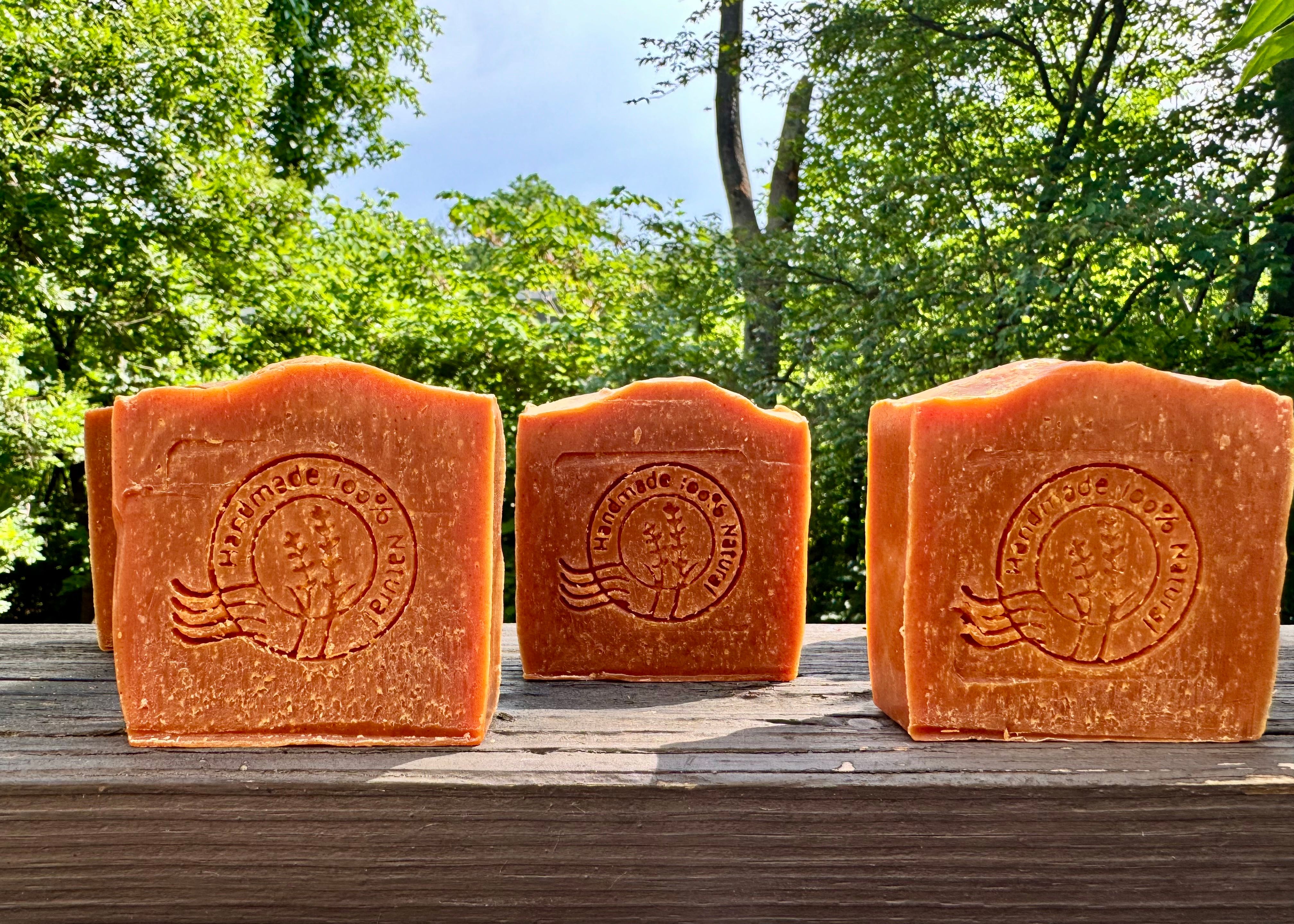 Turmeric Soap- Citrus and Patchouli
