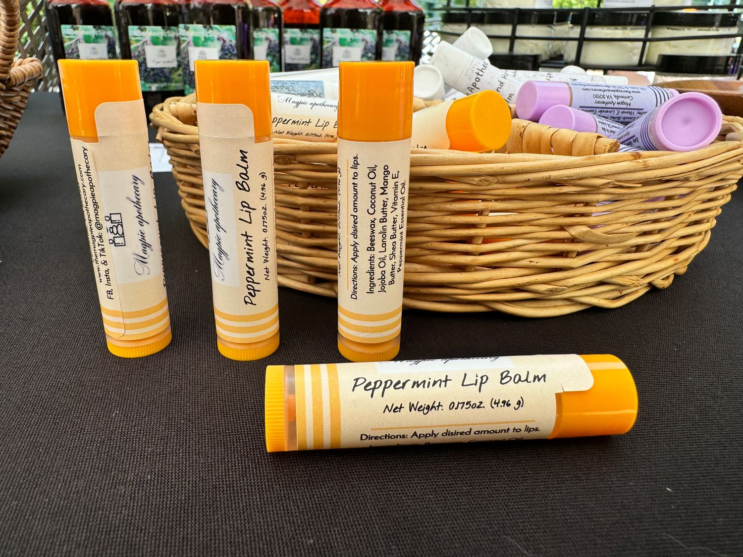Peppermint Lip Balm